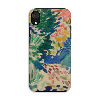 Landscape at Collioure - Henri Matisse Phone Case Iphone Xr / Matte Colorful Abstract Phone Case Henri Matisse’s Landscape, Matisse Iphone,