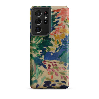 Landscape at Collioure - Henri Matisse Phone Case Samsung Galaxy S21 Ultra / Matte Vibrant Textured Phone Case Colorful Abstract Floral