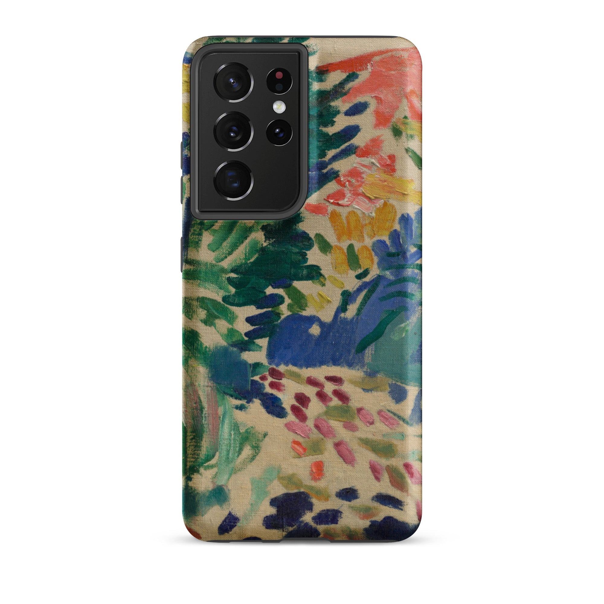 Landscape at Collioure Henri Matisse Samsung Case, Galaxy S21 Ultra / Matte, Smartphone Colorful Impressionistic Art Style Case