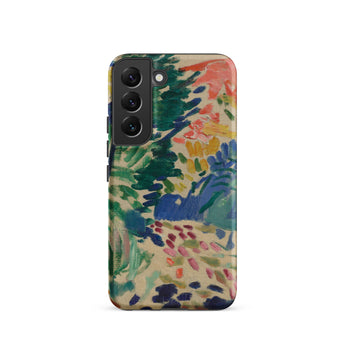 Landscape at Collioure - Henri Matisse Samsung Case, Galaxy S22 / Matte, Smartphone Case Vibrant Abstract Impressionistic Painting