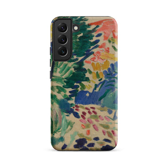 Landscape at Collioure - Henri Matisse Samsung Case, Galaxy S22 Plus / Matte, Smartphone Case Colorful Impressionistic Landscape Painting
