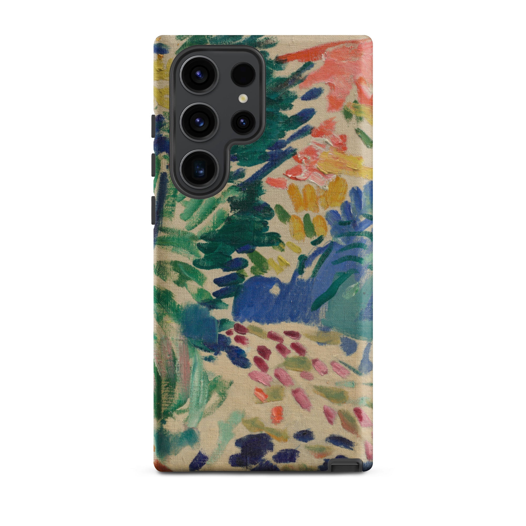 Landscape at Collioure Henri Matisse Samsung Case, Galaxy S23 Ultra / Matte, Smartphone Case Vibrant Abstract Painting