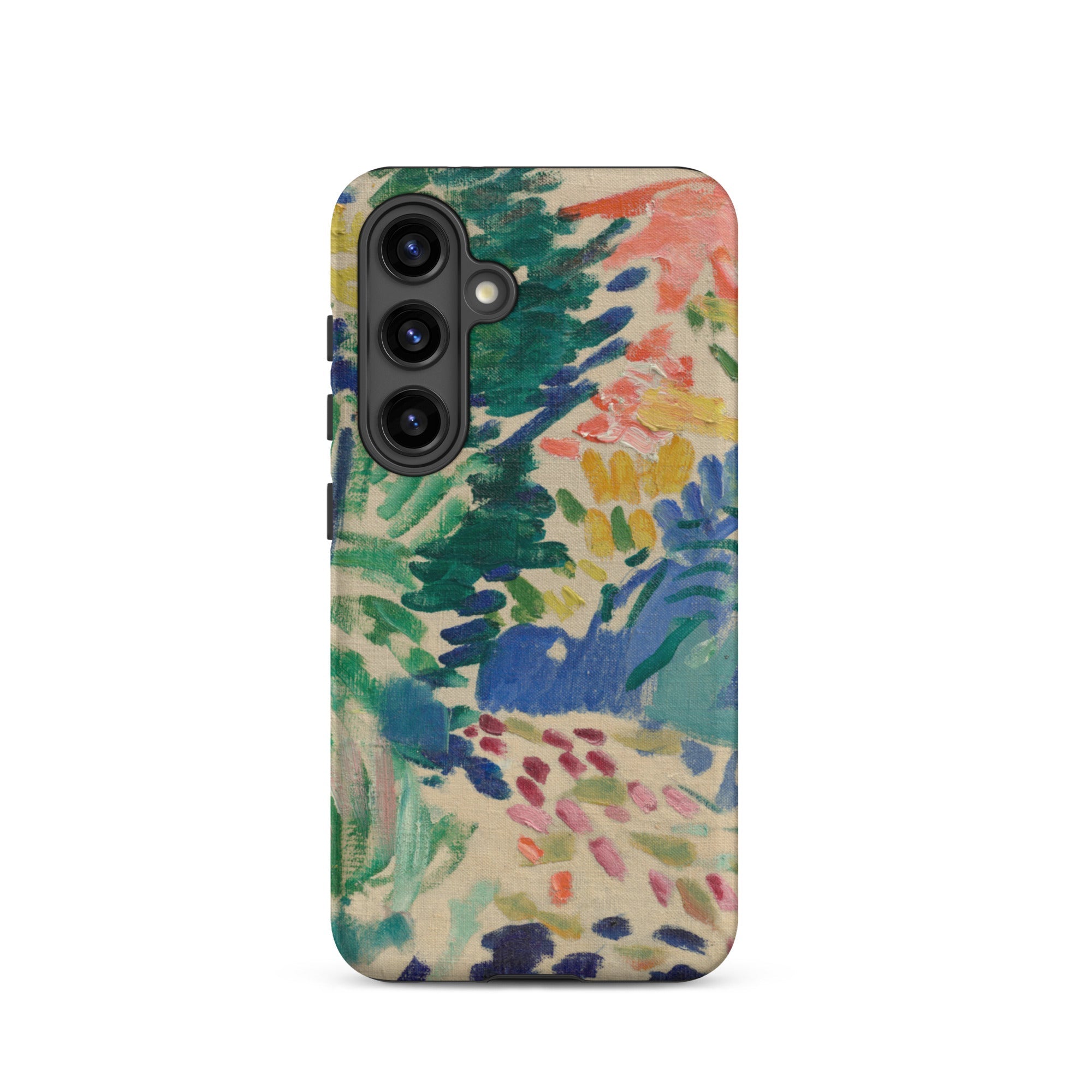 Landscape at Collioure Henri Matisse Samsung Case, Galaxy S24 / Matte, Phone Case Abstract Colorful Paint Stroke Design