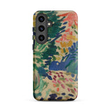 Landscape at Collioure - Henri Matisse Samsung Case, Galaxy S24 Plus / Matte, Smartphone Case Colorful Abstract Impressionistic Painting