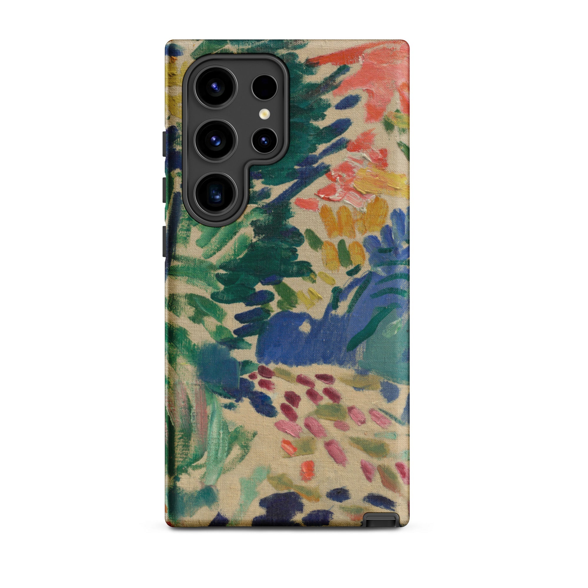 Landscape at Collioure Henri Matisse Samsung Case, Galaxy S24 Ultra / Matte, Smartphone Case Abstract Colorful Impressionistic Garden