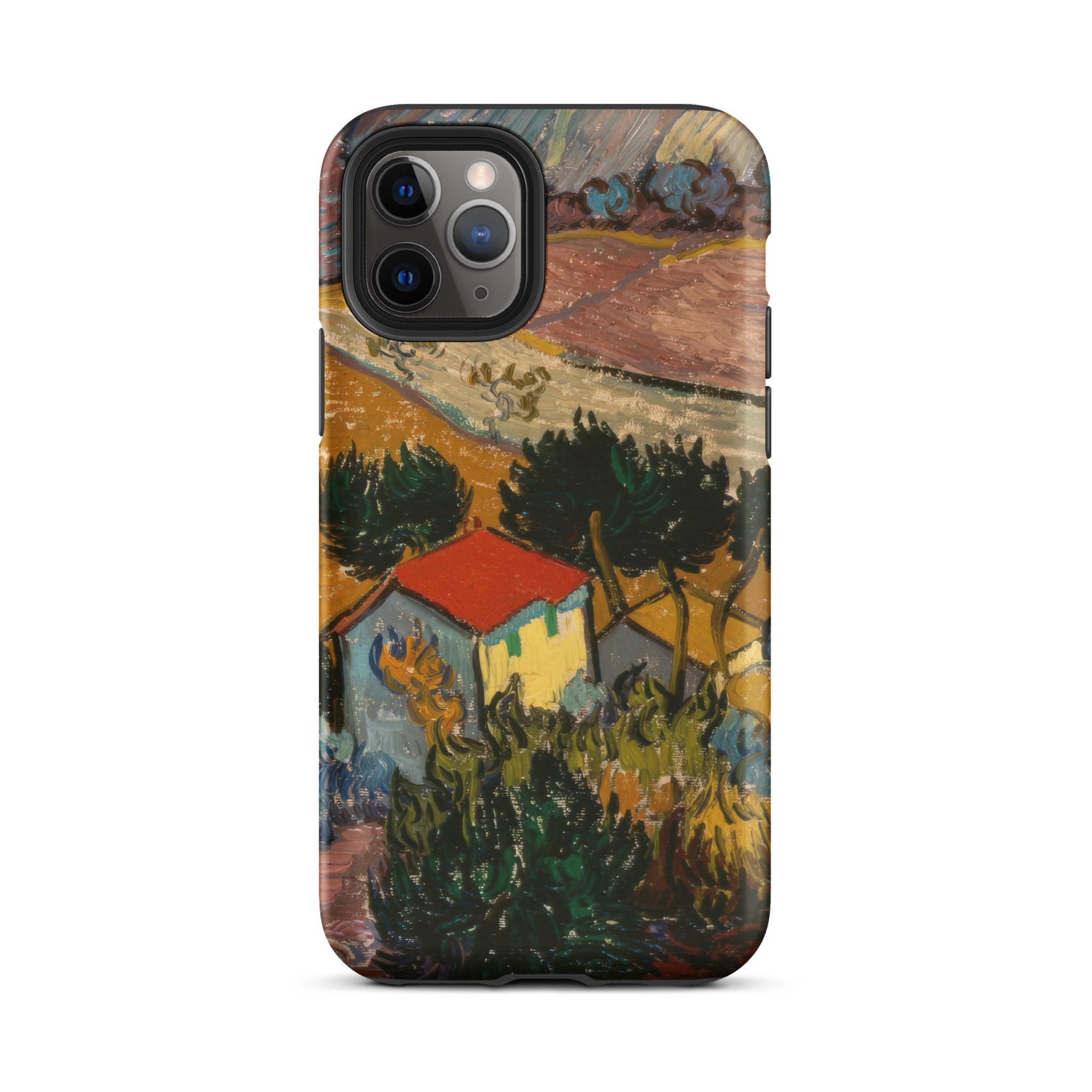 Landscape with House Vincent Van Gogh Iphone Case, 11 Pro / Matte, Artistic Phone Case