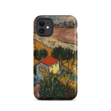 Landscape with House - Vincent Van Gogh Phone Case Iphone 11 / Matte Artistic Phone Case Gogh’s Brushwork, Vincent Gogh, Gogh Iphone