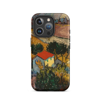 Landscape with House - Vincent Van Gogh Phone Case Iphone 16 Pro / Matte Artistic Phone Case Gogh’s Brushwork, Vincent Gogh, Gogh Iphone