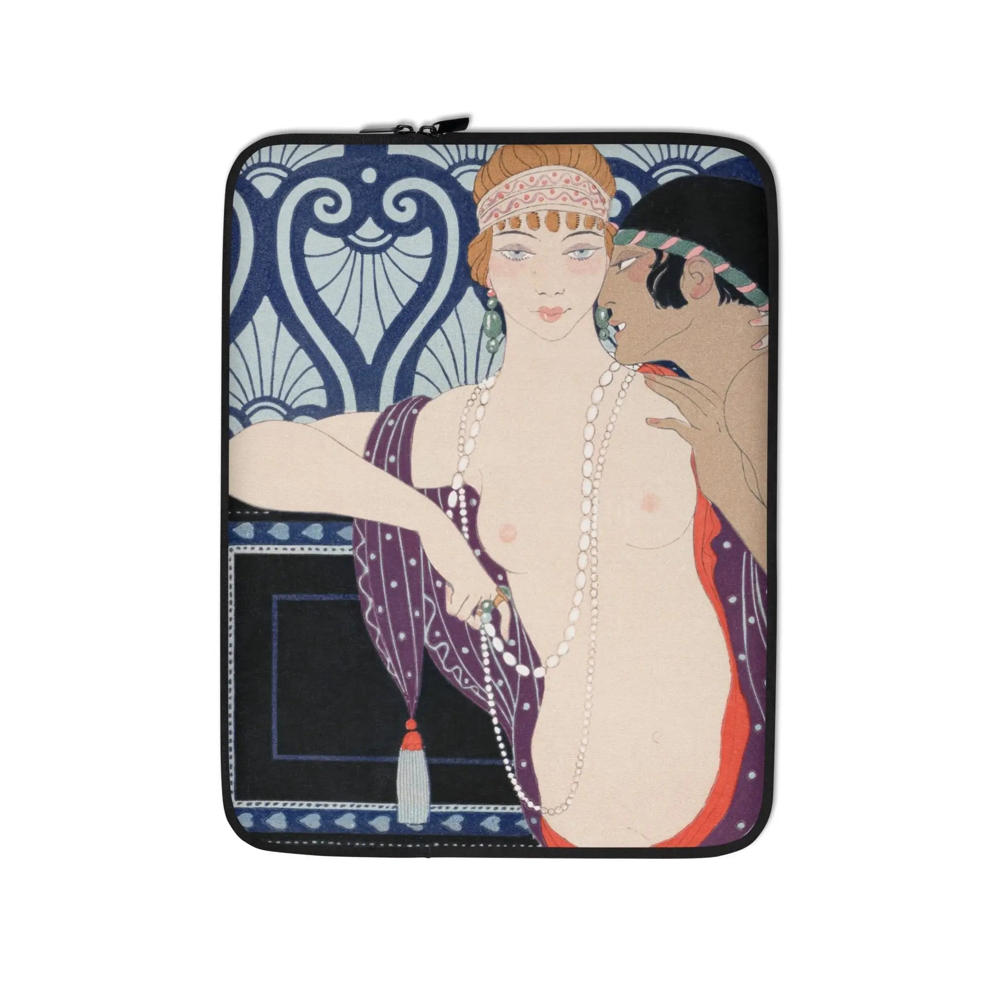 Les Trois Beautes De Mnasidika - George Barbier Laptop Sleeve 13″ Computer Covers & Skins