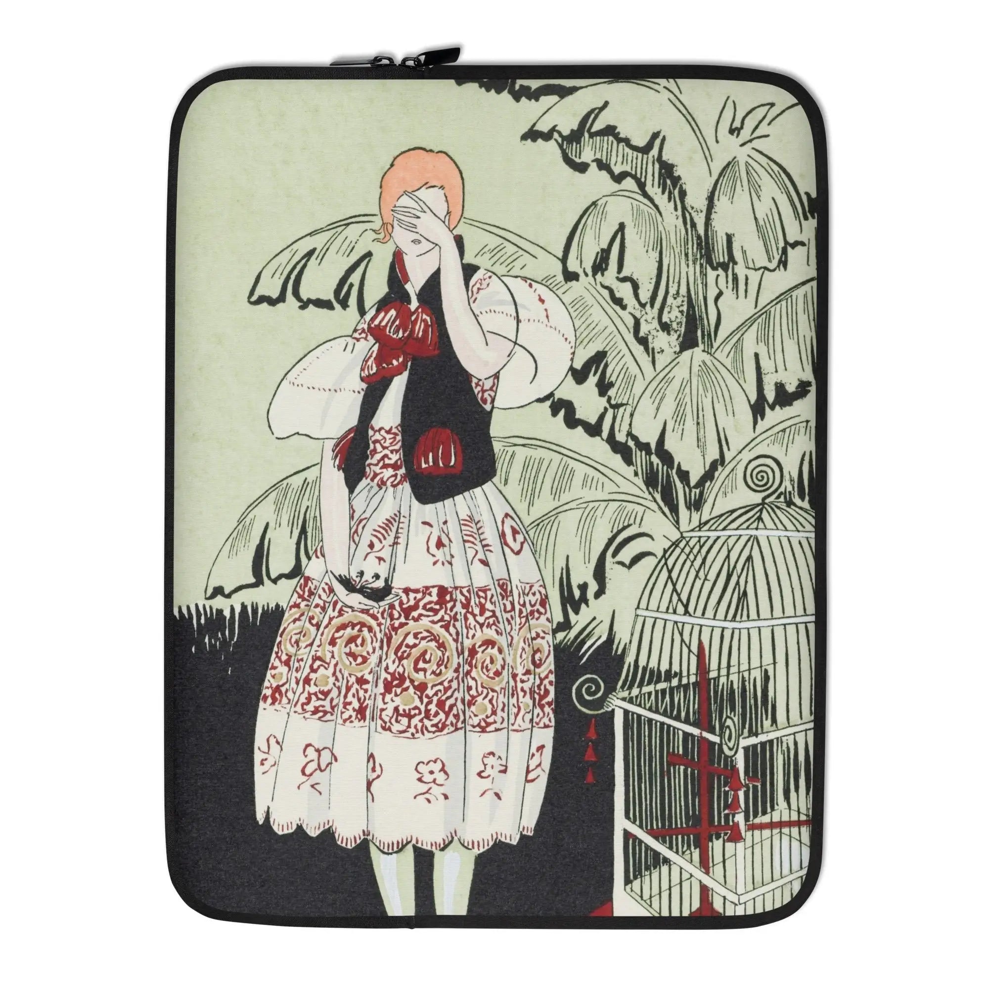 The Dead Bird - Gazette Du Bon Ton Laptop Sleeve 15″ Computer Covers & Skins