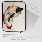 Lady in a Kimono - Kōno Bairei Meiji Geisha Laptop Sleeve Computer Covers & Skins