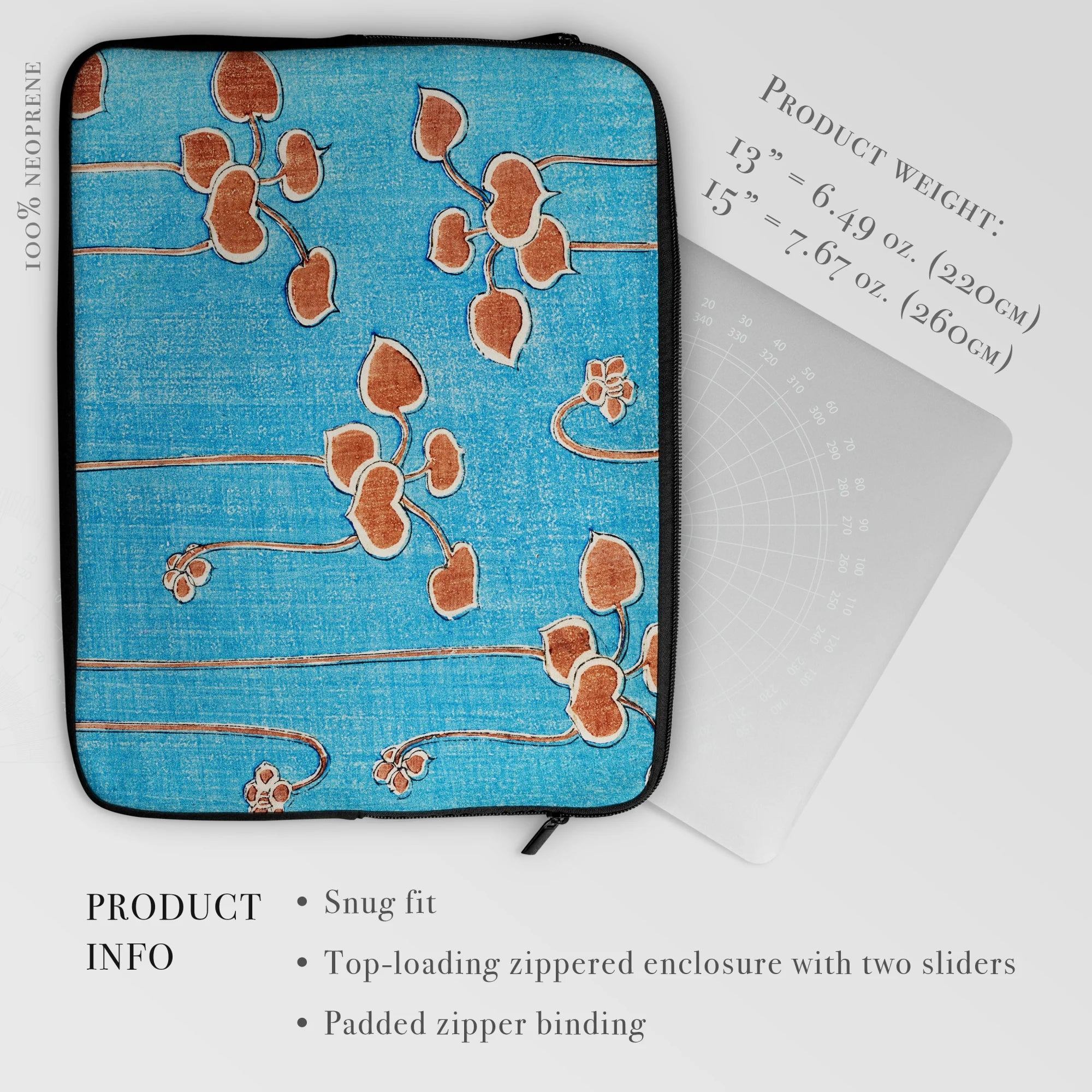 Blue Vine - Watanabe Seitei Bijutsu Sekai Laptop Sleeve Computer Covers & Skins