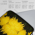 Tweedledee - Chrysanthemum Op Art Laptop Sleeve Computer Covers & Skins