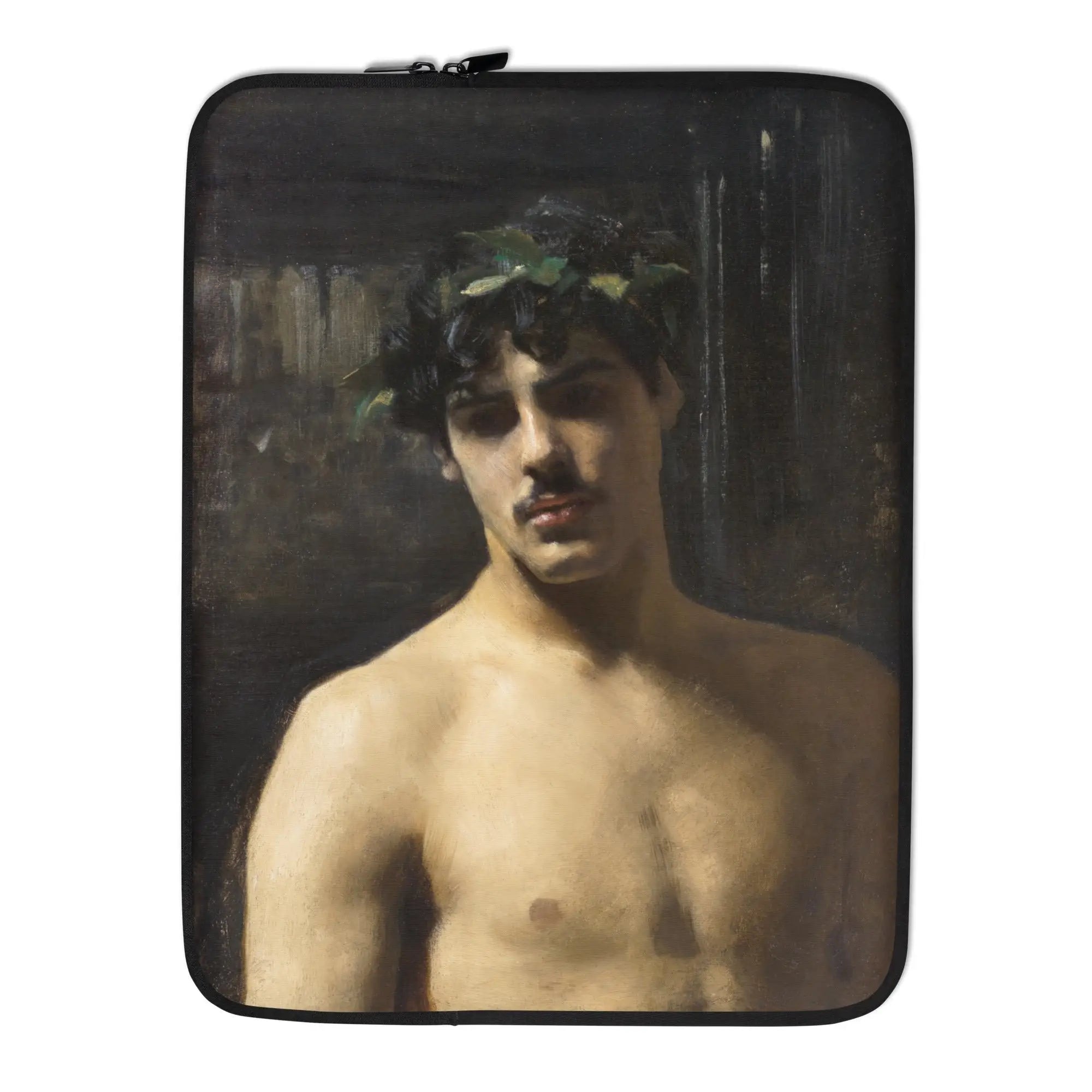 Man Wearing Laurels - John Singer Sargent Laptop Sleeve 15″ Computer Covers & Skins