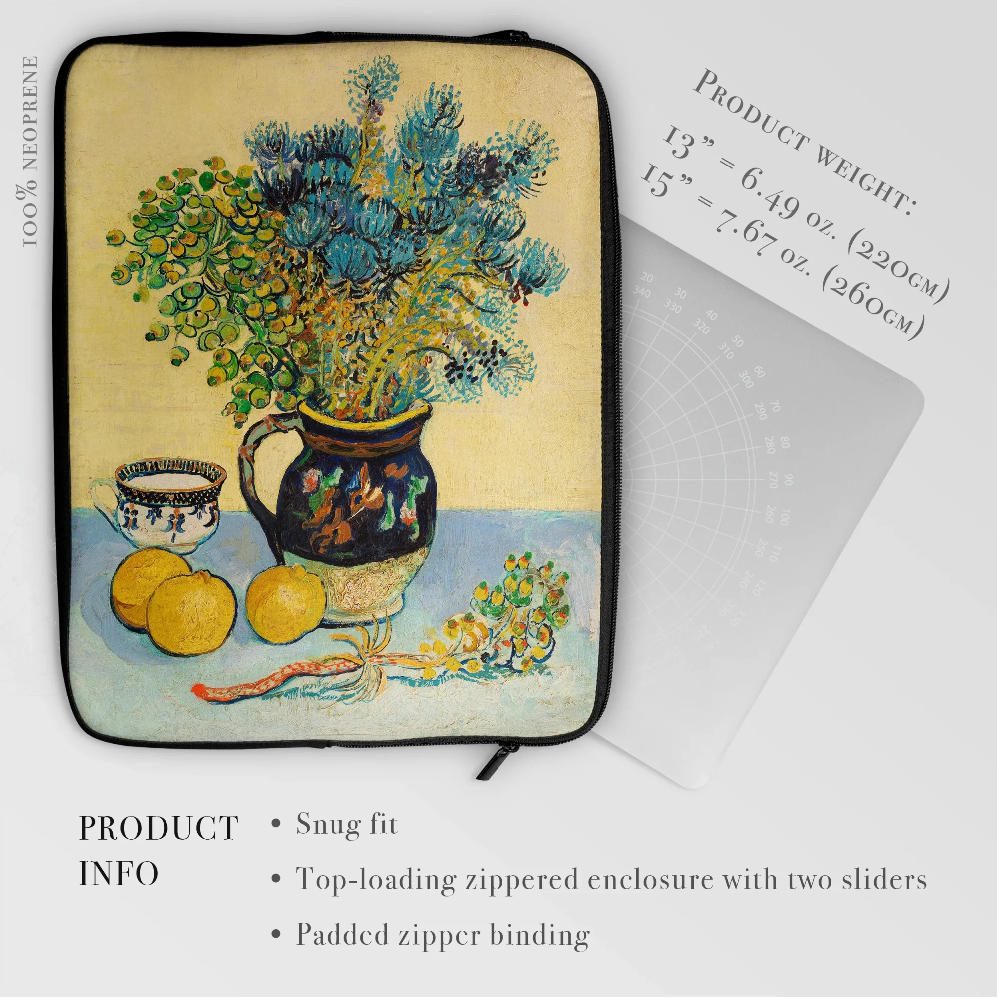 Still Life - Vincent Van Gogh Laptop Sleeve Computer Covers & Skins