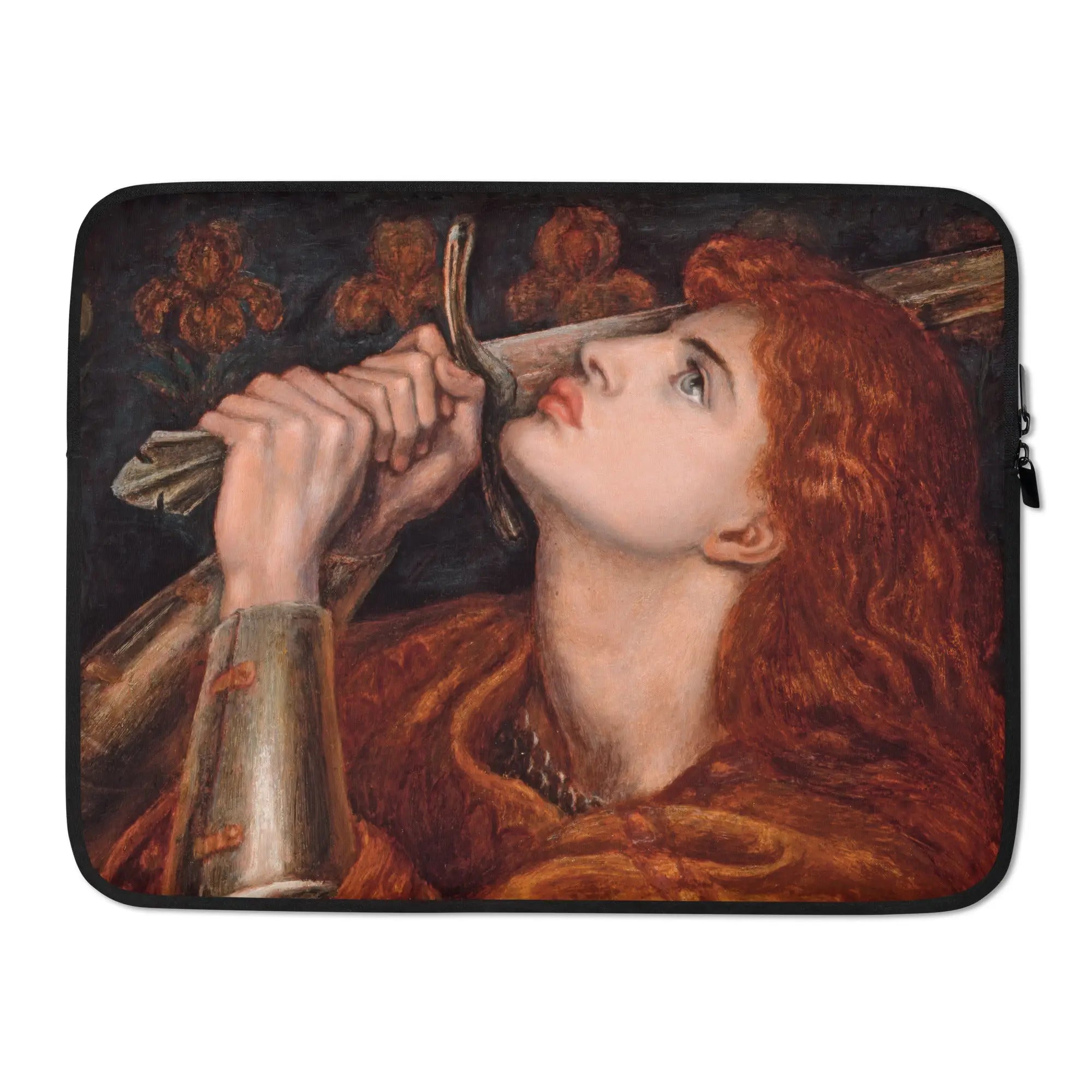 Joan of Arc - Dante Gabriel Rossetti Laptop Sleeve 15″ Computer Covers & Skins