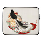 Lady in a Kimono - Kōno Bairei Meiji Geisha Laptop Sleeve 15″ Computer Covers & Skins