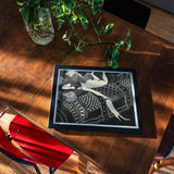 Laziness - Félix Edouard Vallotton Woodcut Art Print, Black-framed Artwork Abstract Black White Geometric Pattern Curved