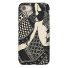 Laziness - Félix Edouard Vallotton Woodcut Iphone Case - 8 / Matte