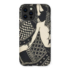 Laziness - Félix Edouard Vallotton Woodcut Iphone Case - 13 Pro Max / Matte