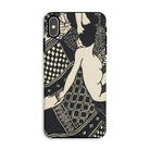 Laziness - Félix Edouard Vallotton Woodcut Iphone Case - Xs Max / Matte