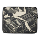 Laziness - Félix Edouard Vallotton Woodcut Laptop Sleeve 15″ Computer Covers & Skins