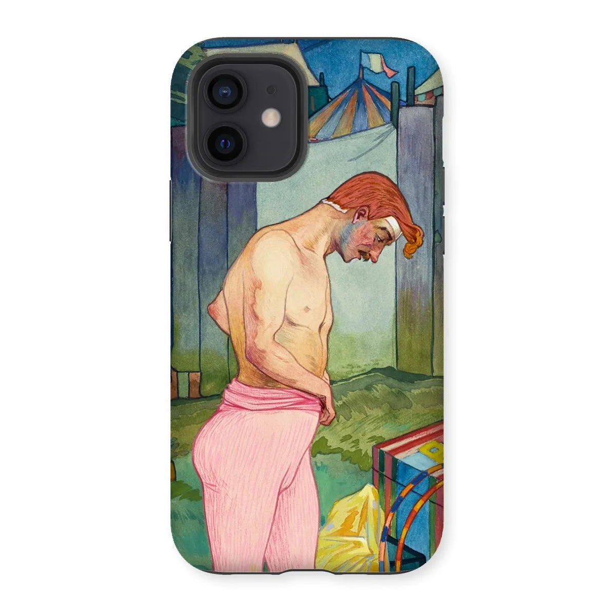 Le Cirque Corvi - French Art Phone Case - Georges De Feure - Iphone 12 / Matte - Mobile Phone Cases - Aesthetic Art