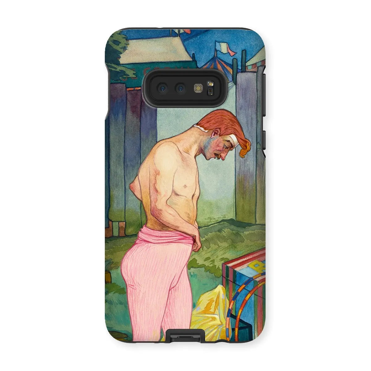 Le Cirque Corvi - French Art Phone Case - Georges De Feure - Samsung Galaxy S10e / Matte - Mobile Phone Cases