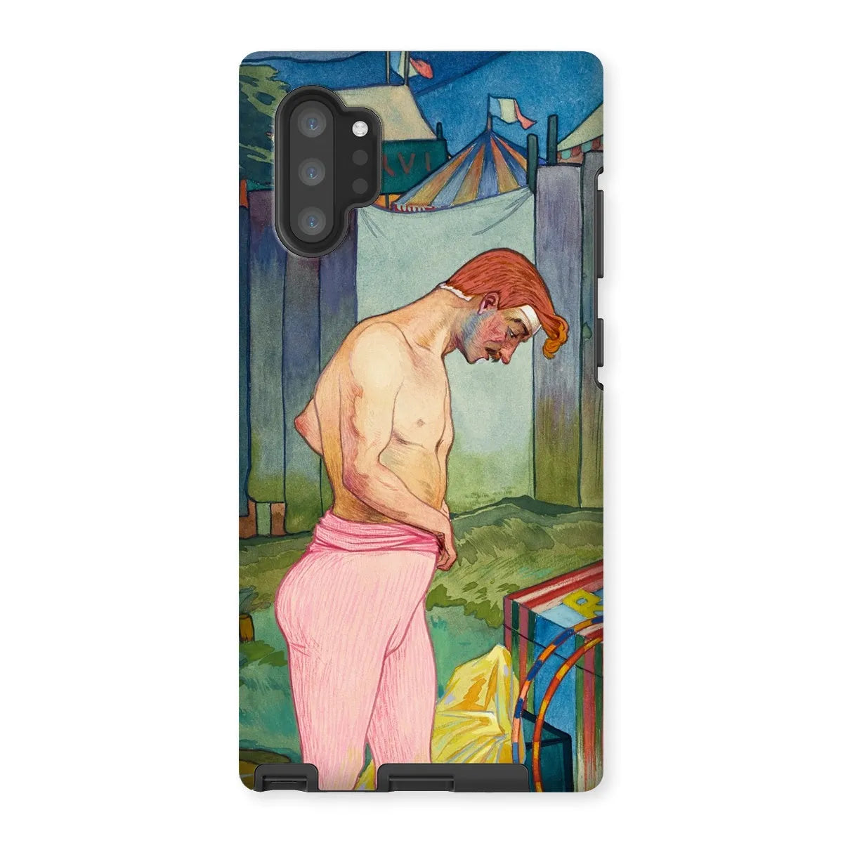 Le Cirque Corvi - French Art Phone Case - Georges De Feure - Samsung Galaxy Note 10p / Matte - Mobile Phone Cases