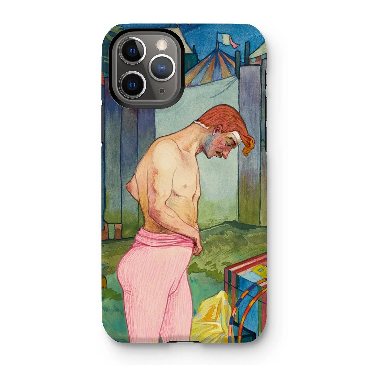 Le Cirque Corvi - French Art Phone Case - Georges De Feure - Iphone 11 Pro / Matte - Mobile Phone Cases - Aesthetic Art