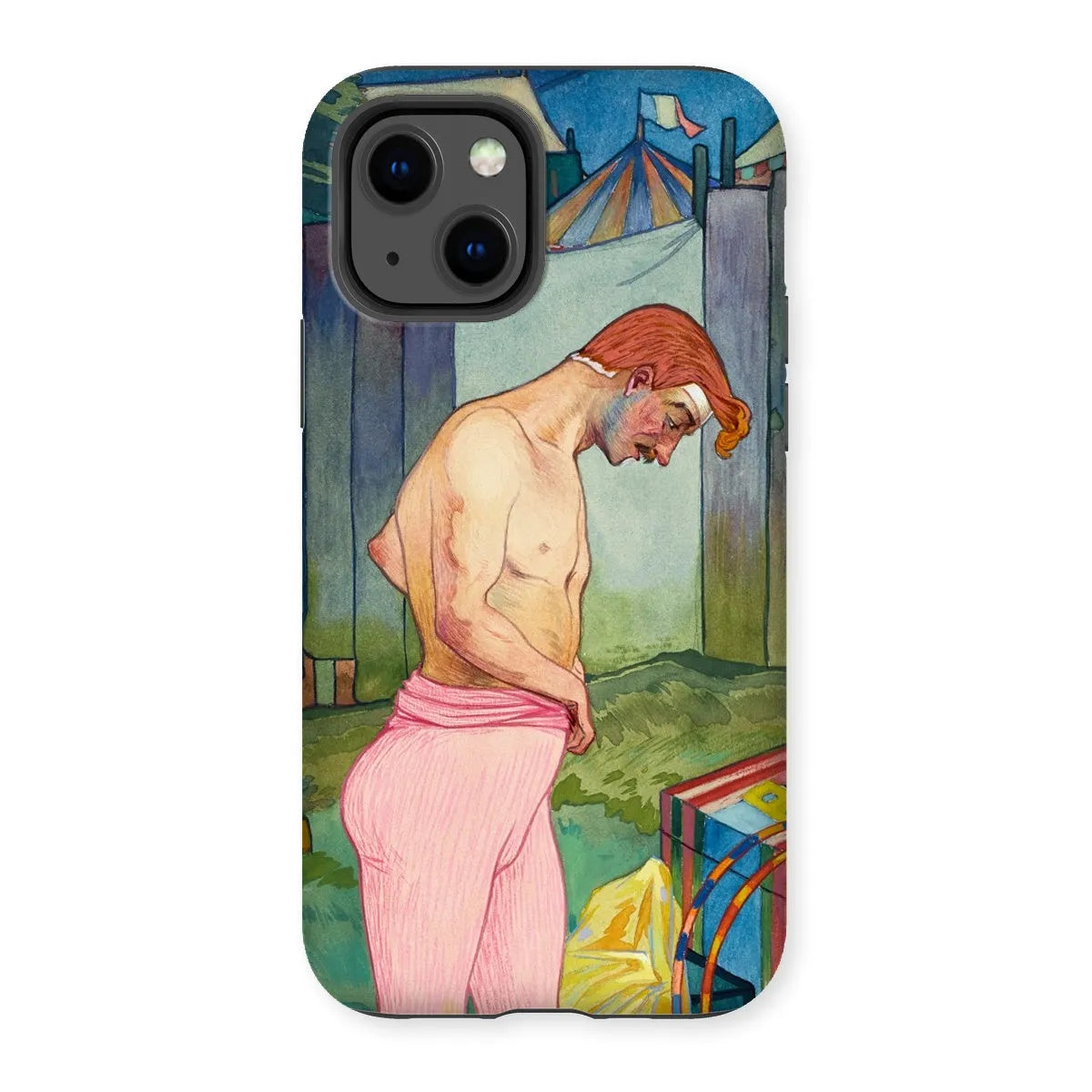 Le Cirque Corvi - French Art Phone Case - Georges De Feure - Iphone 13 / Matte - Mobile Phone Cases - Aesthetic Art