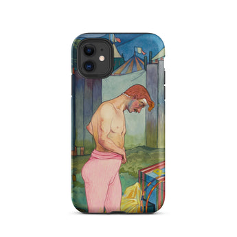 Le Cirque Corvi - Georges De Feure Iphone Case 11 / Matte Artistic Phone Case Feure’s Art Nouveau, Nouveau Brilliance, Iphone