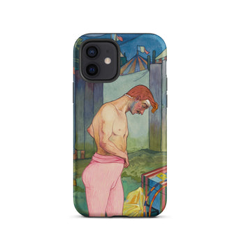 Le Cirque Corvi - Georges De Feure Iphone Case, 12 / Matte, Phone Case Circus Performer Art
