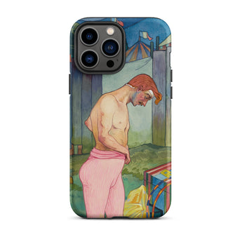 Le Cirque Corvi - Georges De Feure Iphone Case, 13 Pro Max / Matte, Phone Case Circus Performer Art