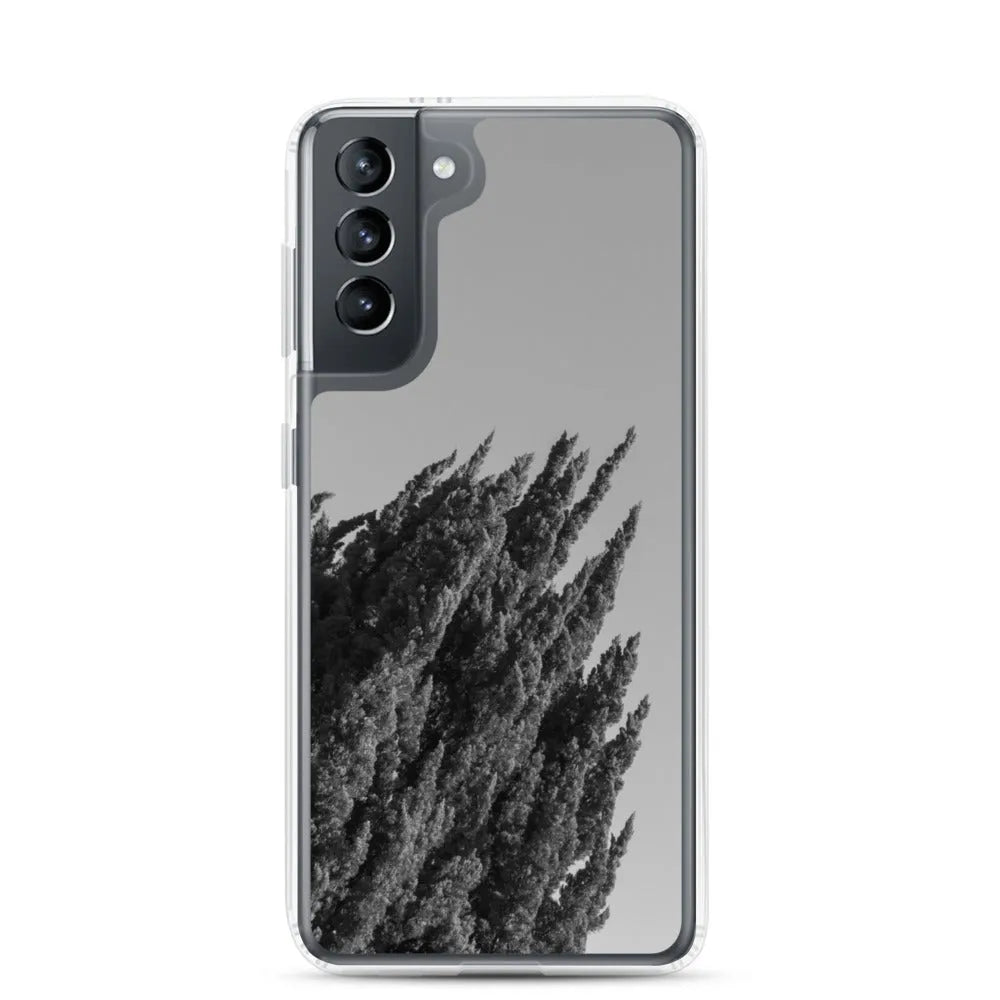 Lean In Samsung Galaxy Case - Black And White - Samsung Galaxy S21 - Mobile Phone Cases - Aesthetic Art