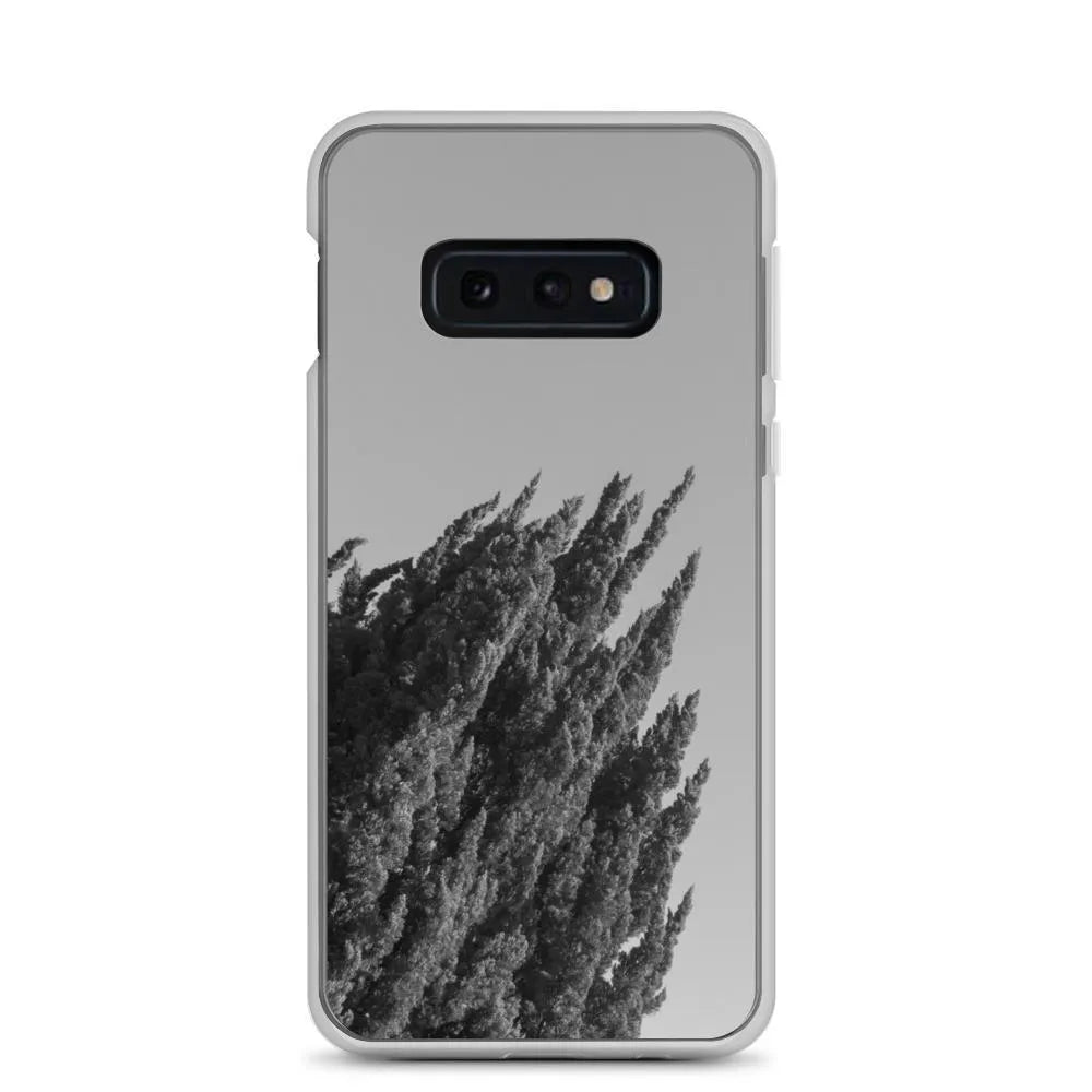 Lean In Samsung Galaxy Case - Black And White - Samsung Galaxy S10e - Mobile Phone Cases - Aesthetic Art