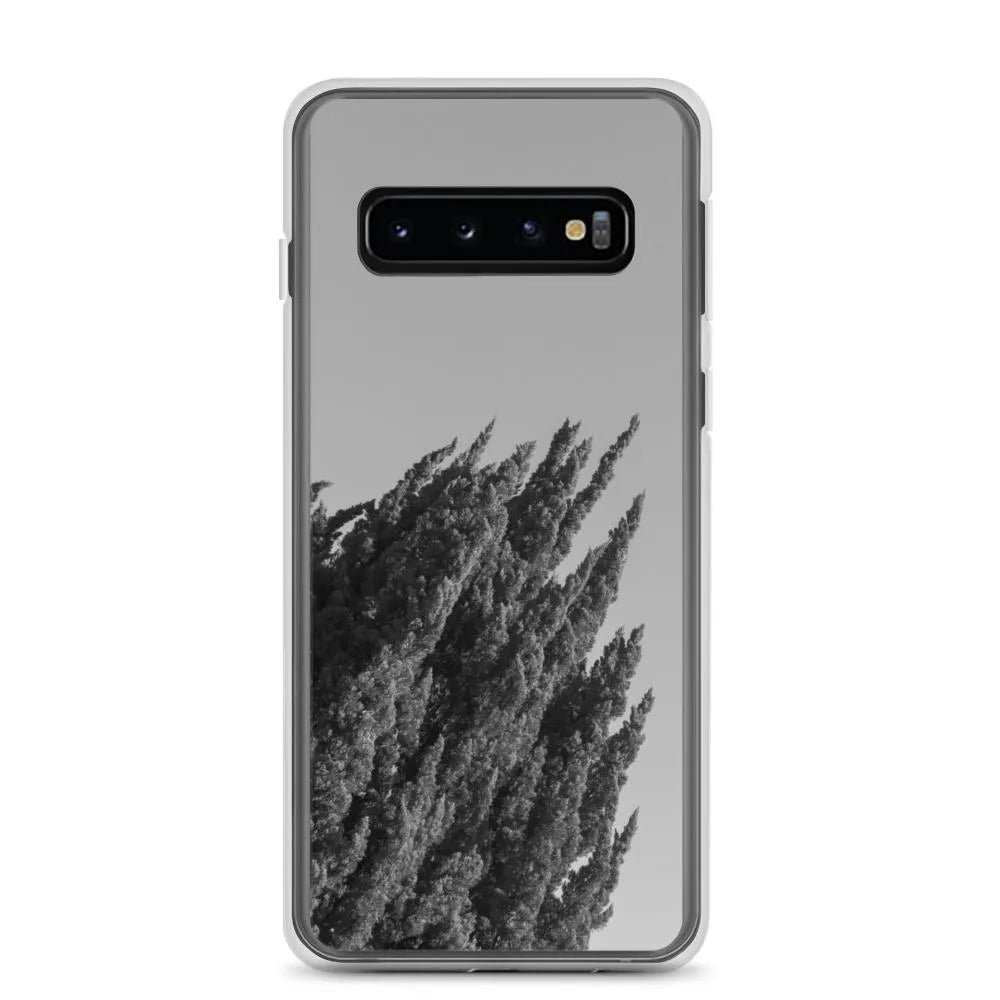 Lean In Samsung Galaxy Case - Black And White - Samsung Galaxy S10 - Mobile Phone Cases - Aesthetic Art