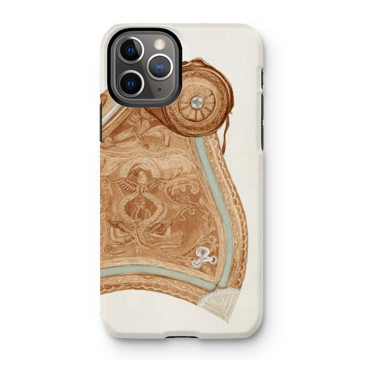 Leather Saddle - Ranka S. Woods 1930s Art Iphone Case - 11 Pro / Matte