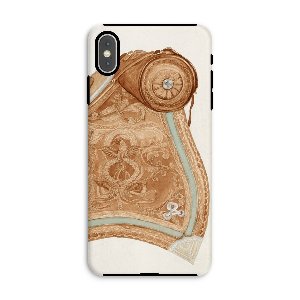 Leather Saddle - Ranka S. Woods 1930s Art Iphone Case - Xs Max / Matte