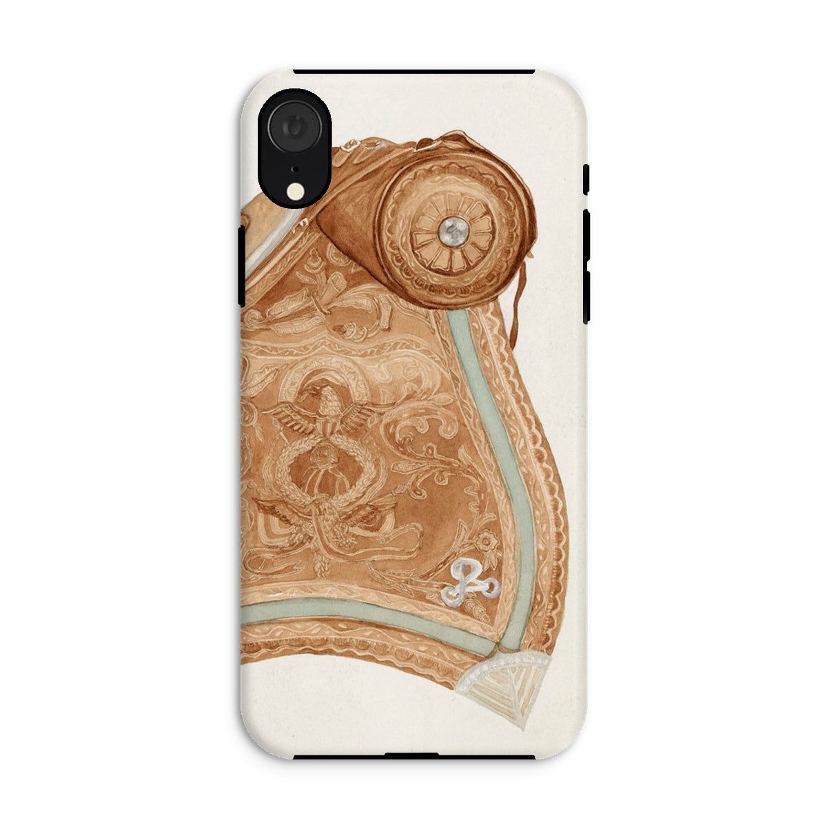 Leather Saddle - Ranka S. Woods 1930s Art Iphone Case - Xr / Matte