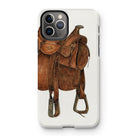 Leather Saddle - William Mcauley Western Tack Iphone Case - 11 Pro / Matte