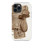 Leather Side Saddle - Frank C. Barks Equestrian Iphone Case - 14 Pro / Matte