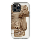 Leather Side Saddle - Frank C. Barks Equestrian Iphone Case - 14 Pro Max / Matte