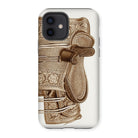 Leather Side Saddle - Frank C. Barks Equestrian Iphone Case - 12 / Matte