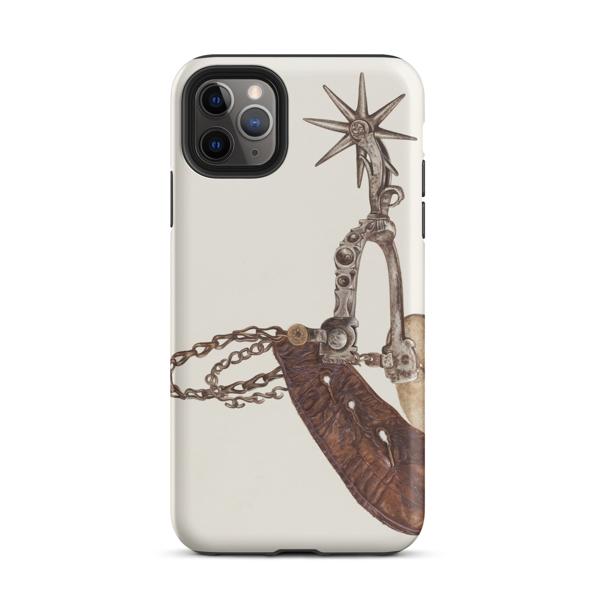 Leather Spur Vera Van Voris 1930s Art Iphone Case, 11 Pro Max / Matte, Phone Case Spur Design