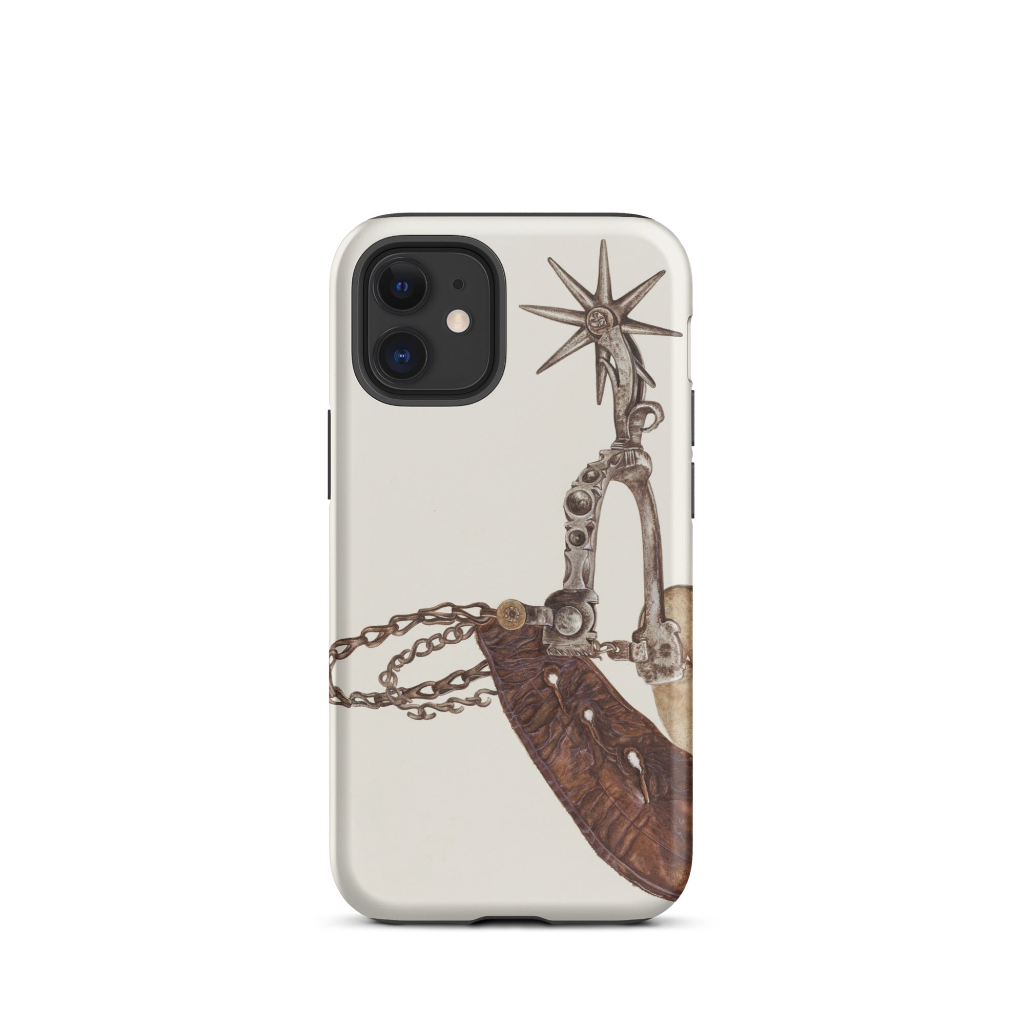 Leather Spur Vera Van Voris 1930s Art Iphone Case, 12 Mini / Matte, Phone Case Spur Design