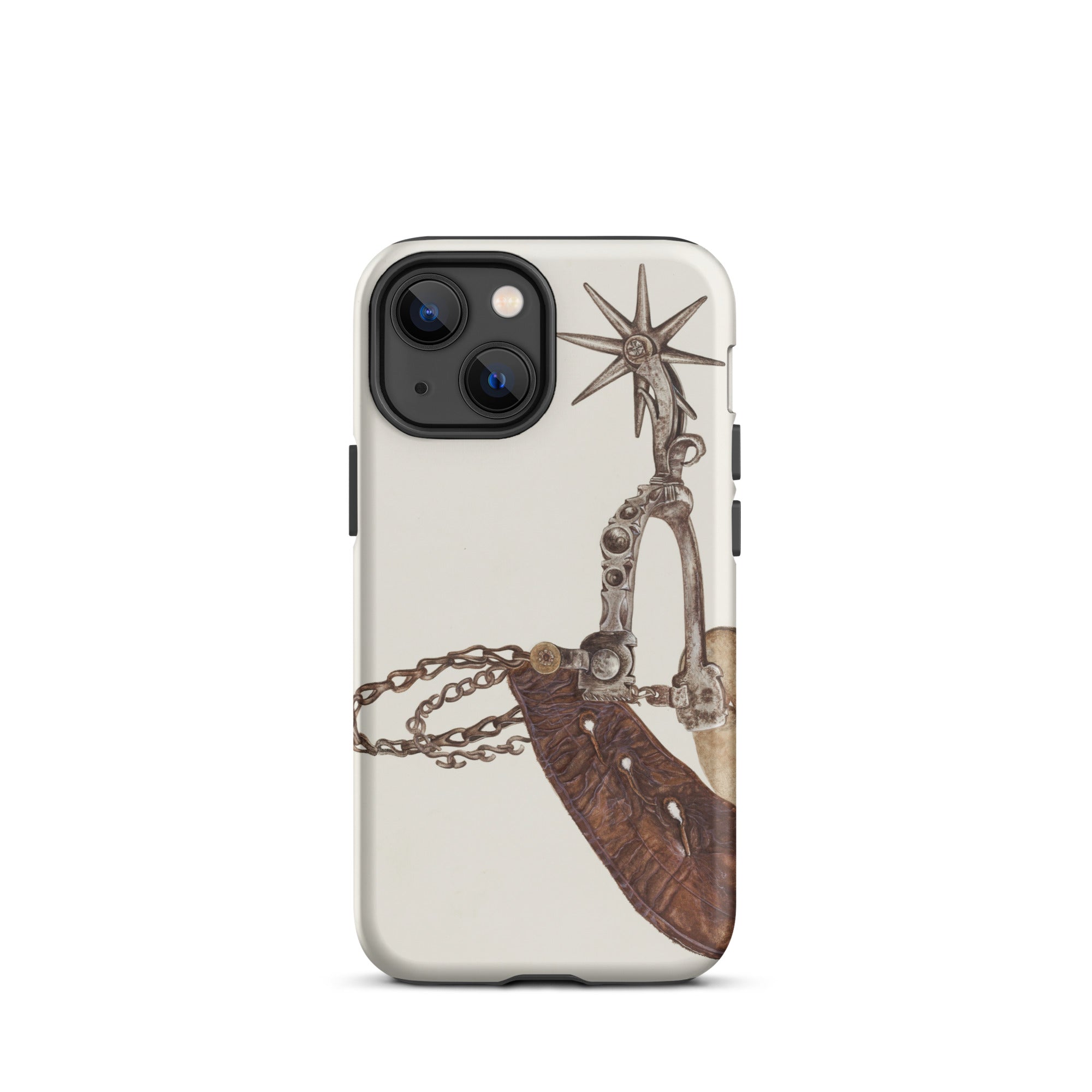 Leather Spur Vera Van Voris 1930s Art Iphone Case, 13 Mini / Matte, Phone Case Spur Design