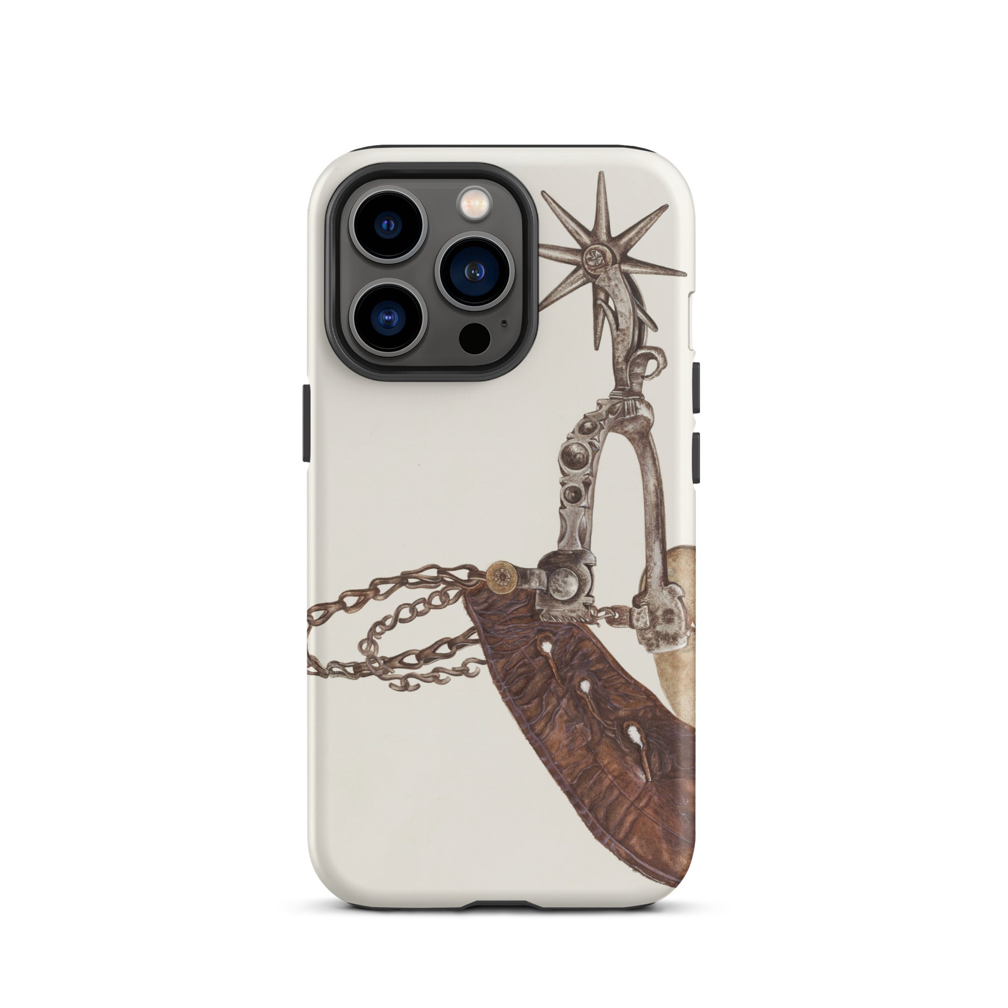 Leather Spur Vera Van Voris 1930s Art Iphone Case, 13 Pro / Matte, Phone Case Spur Design