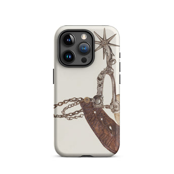 Leather Spur Vera Van Voris 1930s Art Iphone Case, 15 Pro / Matte, Phone Case Spur Design