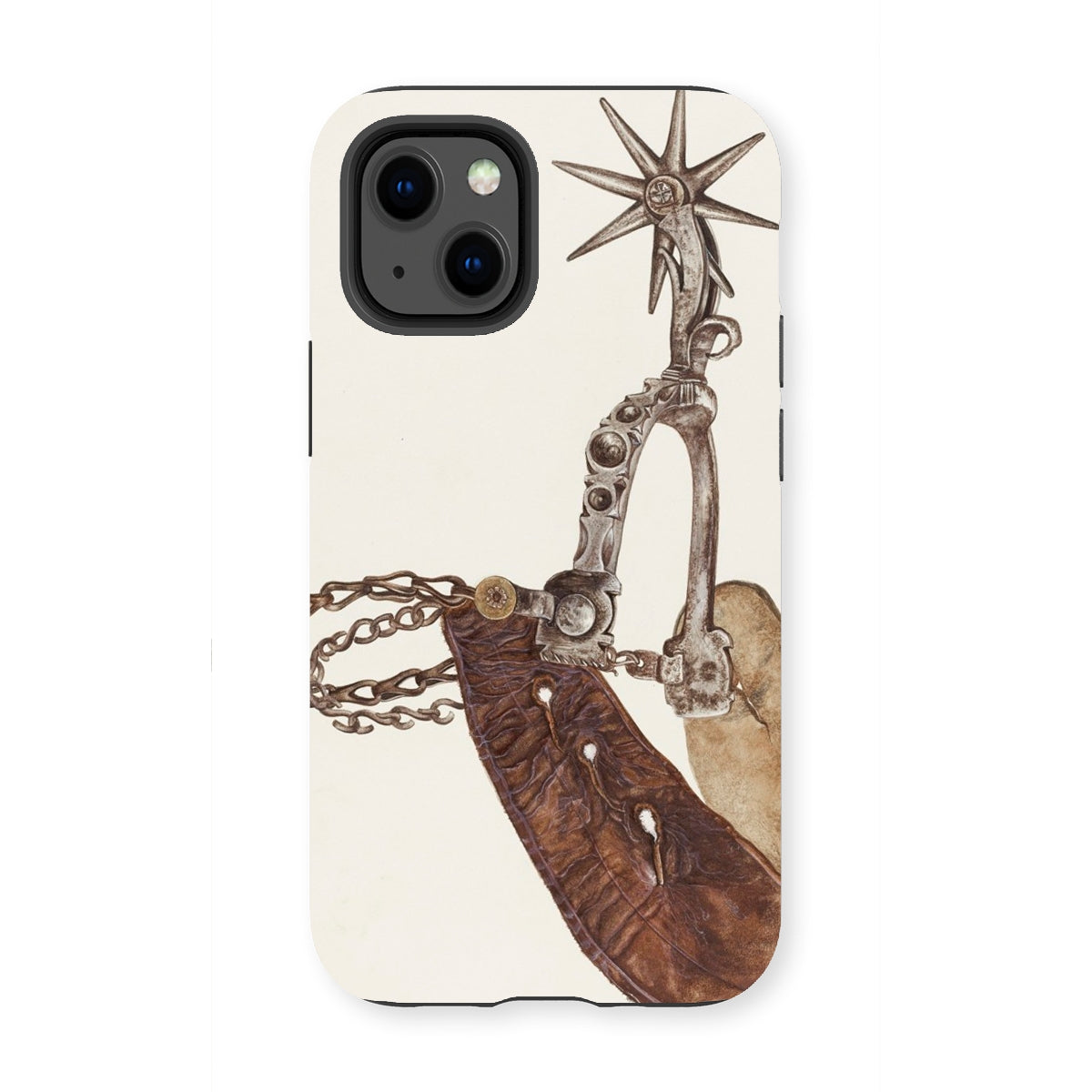 Leather Spur - Vera Van Voris 1930s Art Iphone Case - 13 Mini / Matte